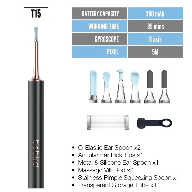 Smart Visual Ear Cleaner With HD Camera 8