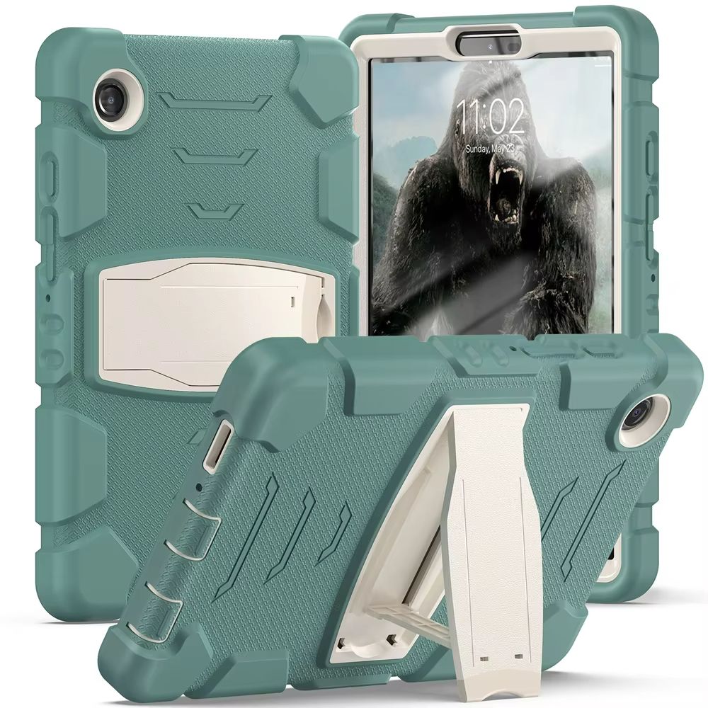 Heavy Duty Rugged Armor Case For Samsung Galaxy Tab  Shockproof Silicone Protective Cover 2
