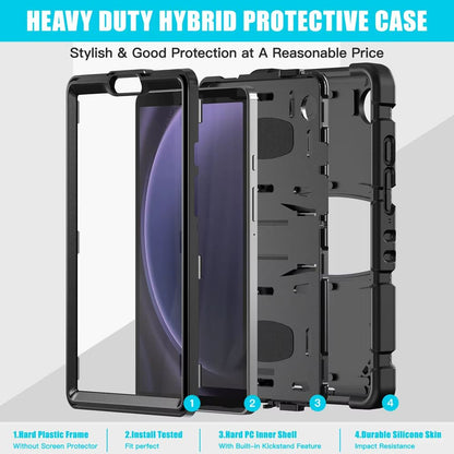 Heavy Duty Rugged Armor Case For Samsung Galaxy Tab  Shockproof Silicone Protective Cover 4