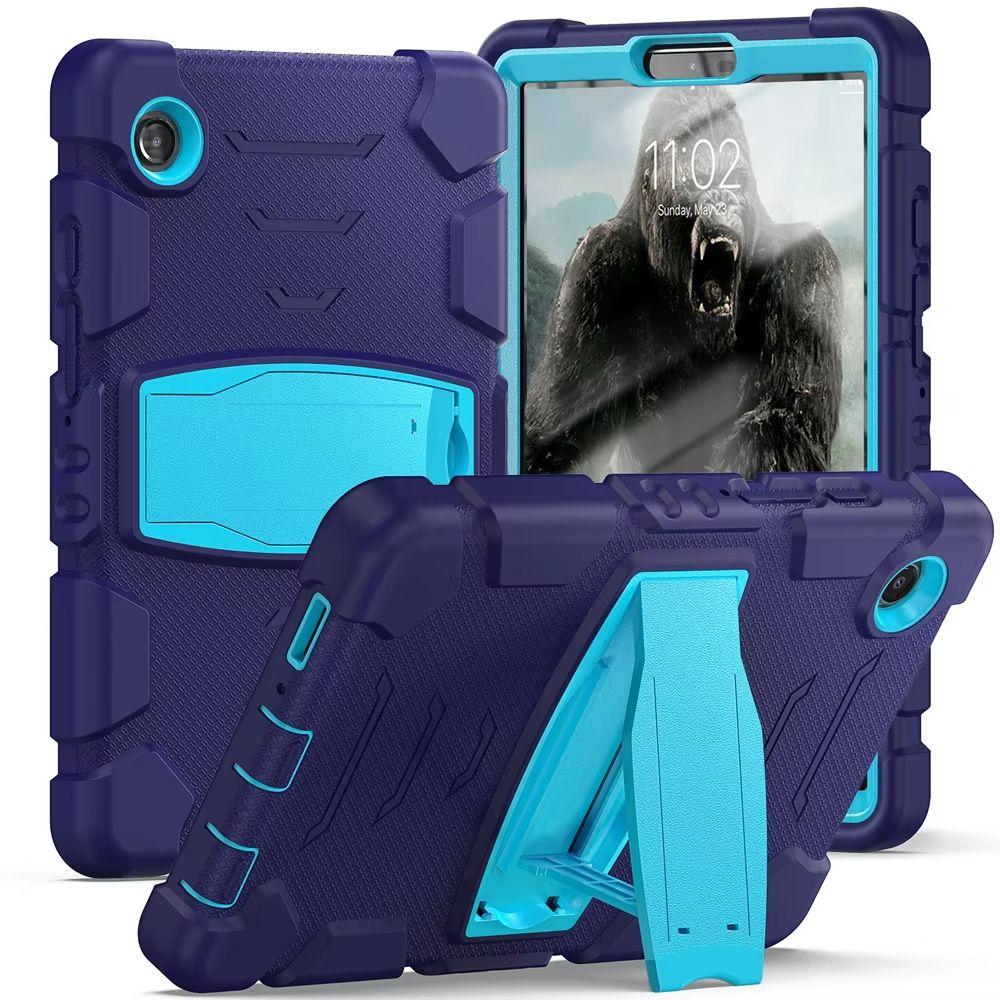 Heavy Duty Rugged Armor Case For Samsung Galaxy Tab  Shockproof Silicone Protective Cover 8