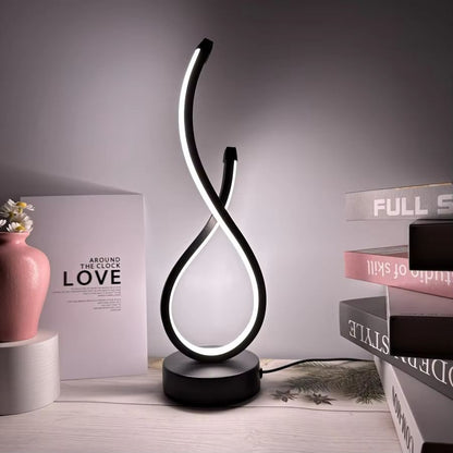 Modern LED Table Lamp  Decorative Night Light For Bedroom Living Room Coffee Shop Or Restaurant 2