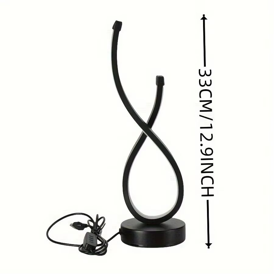 Modern LED Table Lamp  Decorative Night Light For Bedroom Living Room Coffee Shop Or Restaurant 5