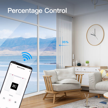 Tuya WiFi Smart Motor For Electric Chain Roller Blinds Shade Shutter Drive With RF Remote  Smart Li 4