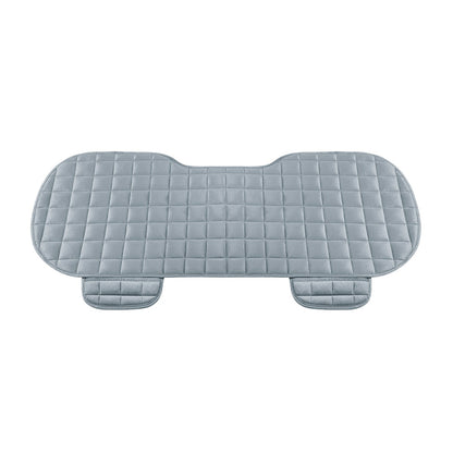 Universal Fit Car Seat Cover Front Rear Flocking Cloth Cushion Winter Auto Protector Mat Pad Non Sl 3