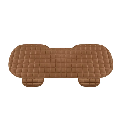Universal Fit Car Seat Cover Front Rear Flocking Cloth Cushion Winter Auto Protector Mat Pad Non Sl 4