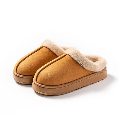 Women Fluffy Slippers Indoor Winter Anti Slip Warm Slippers 1