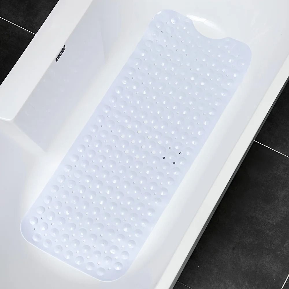 Non Slip Shower Mat With Drain Holes And Suction Cups 7