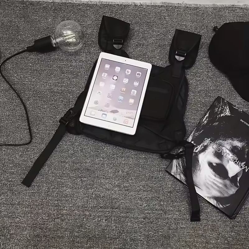 Chest Bag Tactical Vest Style Streetwear Sports Casual Bag 2