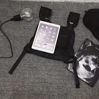 Chest Bag Tactical Vest Style Streetwear Sports Casual Bag 2