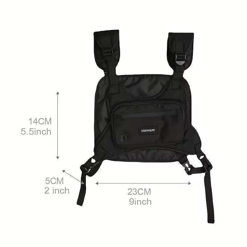 Chest Bag Tactical Vest Style Streetwear Sports Casual Bag 3