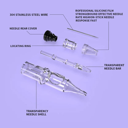 Wireless Rotary Tattoo Machine Kit With Cartridges For Professional And Beginner Artists 4