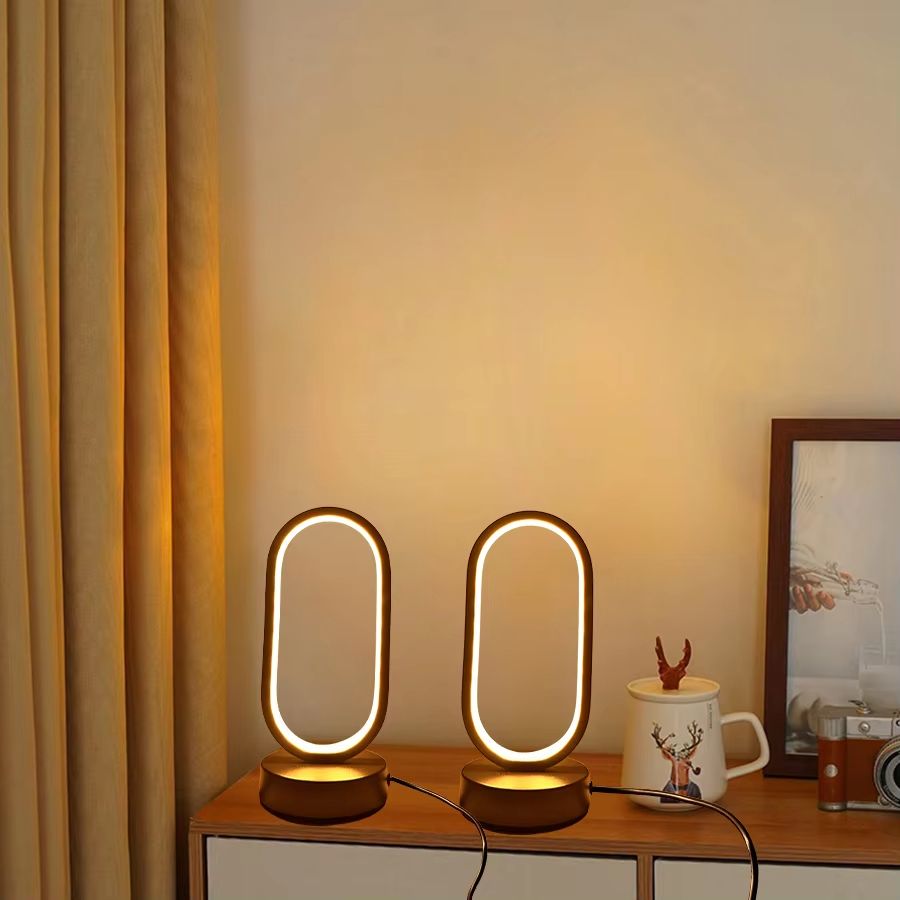 Modern LED UShaped Lamp  Decorative Bedside  Living Room Night Light For Bedroom Study Or Home Deco 3