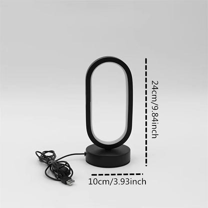 Modern LED UShaped Lamp  Decorative Bedside  Living Room Night Light For Bedroom Study Or Home Deco 5