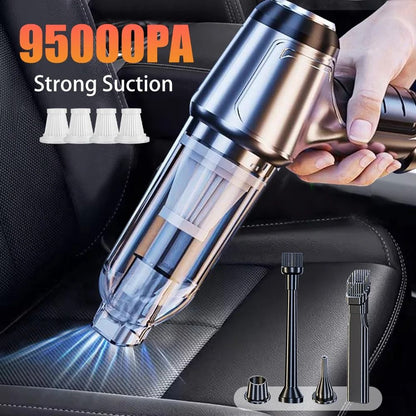 Wireless Car Vacuum Cleaner Portable Handheld 2 in 1 Vacuum and Blower
