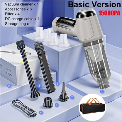 Wireless Car Vacuum Cleaner Portable Handheld 2 In 1 Vacuum And Blower 9