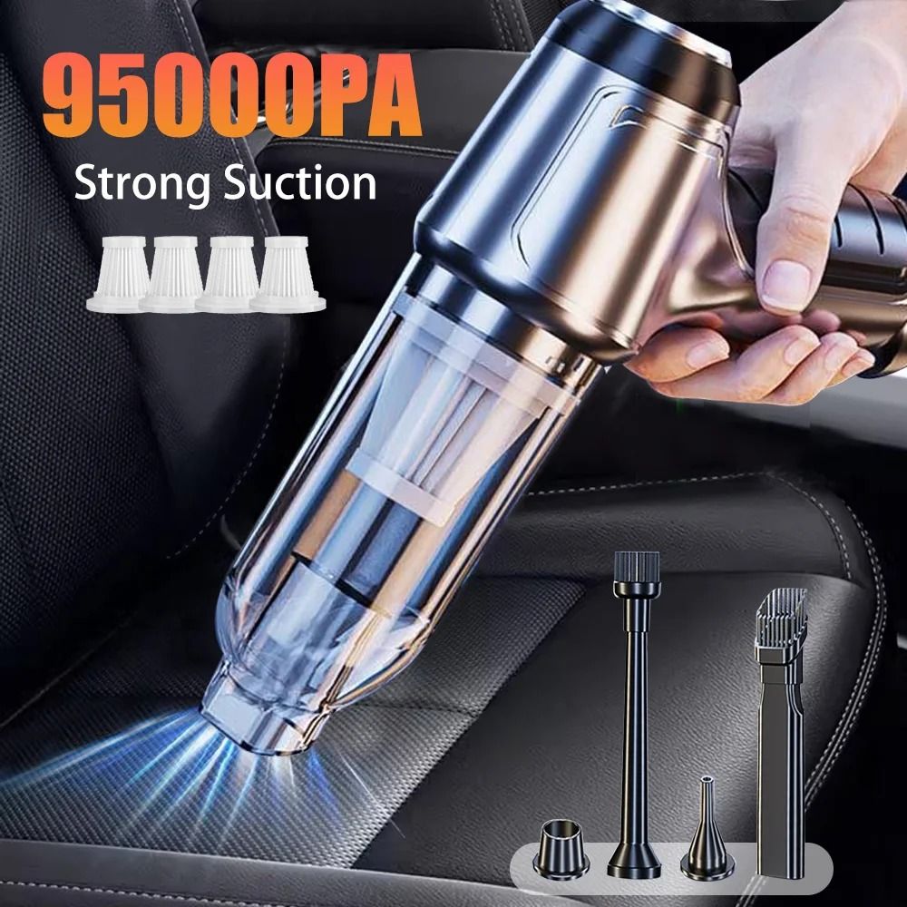 Wireless Car Vacuum Cleaner Portable Handheld 2 In 1 Vacuum And Blower 1