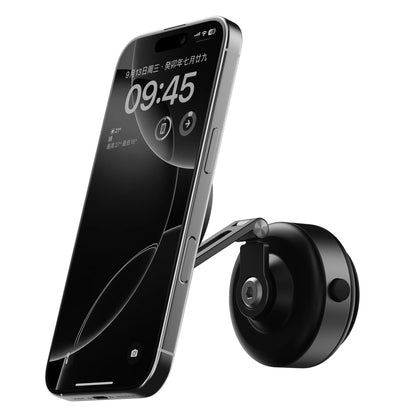 Magnetic Car Phone Holder – Foldable 360° Aluminum Alloy Mount for Smartphones