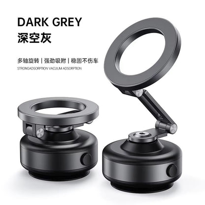 Magnetic Car Phone Holder  Foldable 360 Aluminum Alloy Mount For Smartphones 1