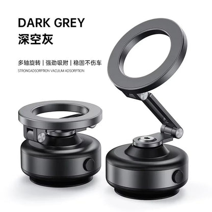 Magnetic Car Phone Holder  Foldable 360 Aluminum Alloy Mount For Smartphones 9
