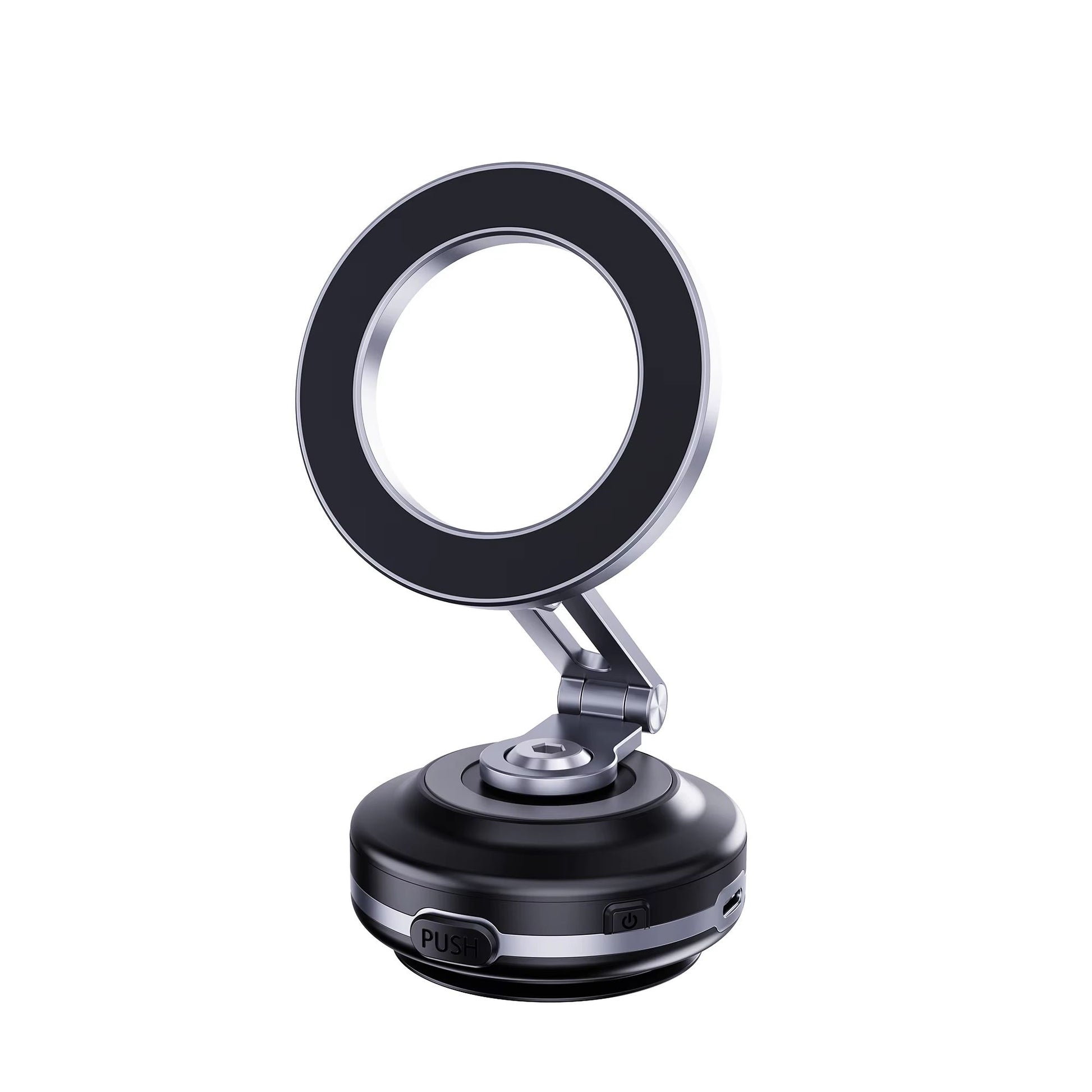 Magnetic Car Phone Holder  Foldable 360 Aluminum Alloy Mount For Smartphones 5