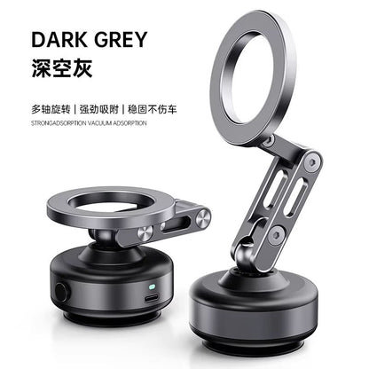 Magnetic Car Phone Holder  Foldable 360 Aluminum Alloy Mount For Smartphones 8