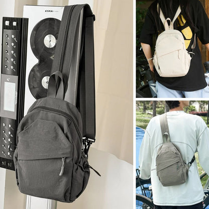Crossbody Chest Bag Lightweight Single Shoulder Backpack For Men And Women 15