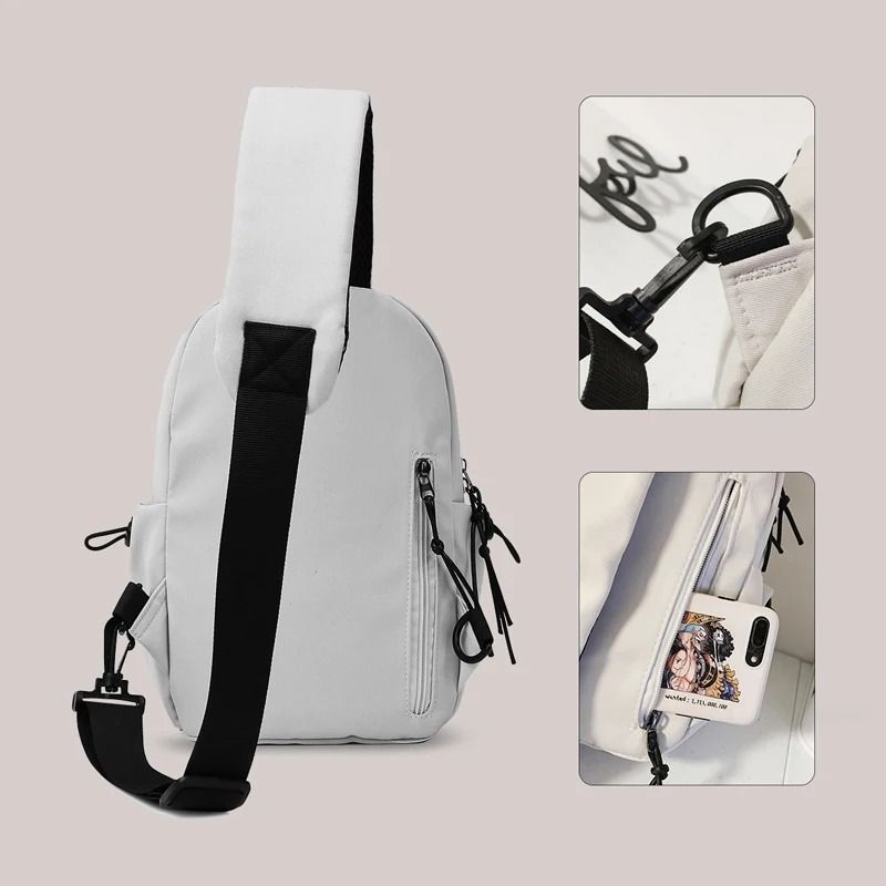 Crossbody Chest Bag Lightweight Single Shoulder Backpack For Men And Women 2