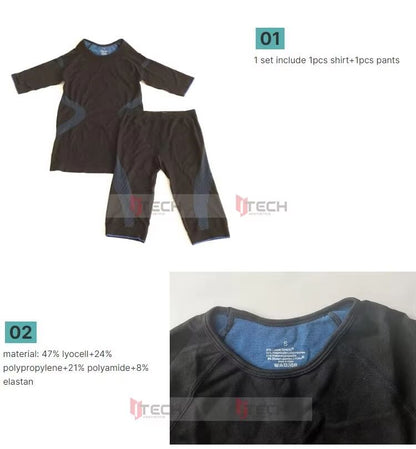 EMS Training Suit  Breathable Performance Wear For Miha Bodytec  EMS Workouts 1
