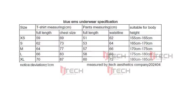 EMS Training Suit  Breathable Performance Wear For Miha Bodytec  EMS Workouts 3