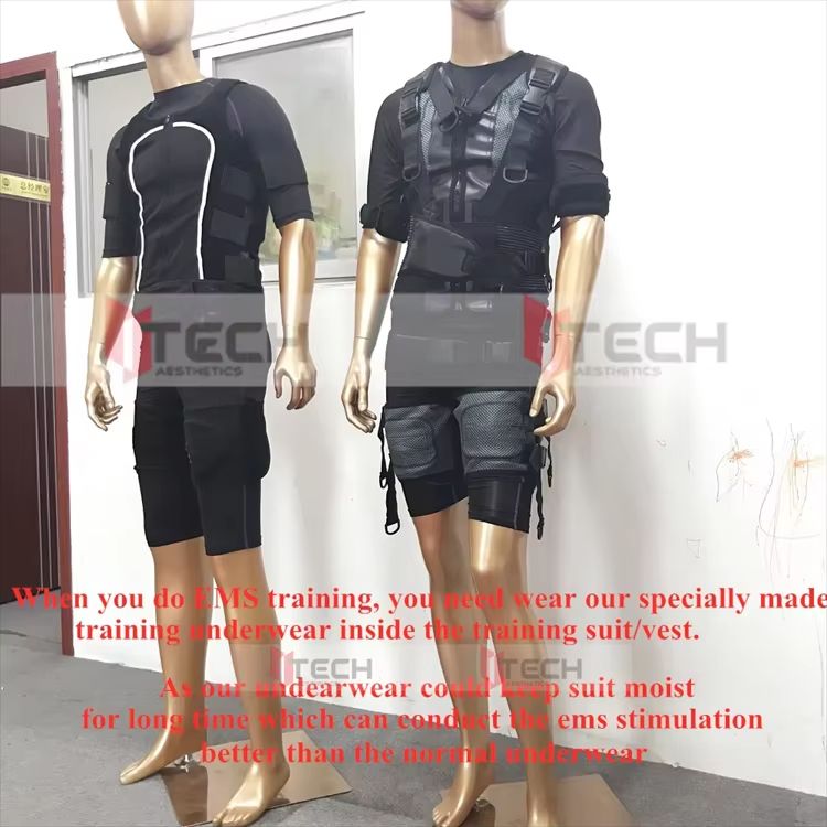 EMS Training Suit  Breathable Performance Wear For Miha Bodytec  EMS Workouts 4