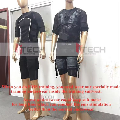 EMS Training Suit  Breathable Performance Wear For Miha Bodytec  EMS Workouts 4
