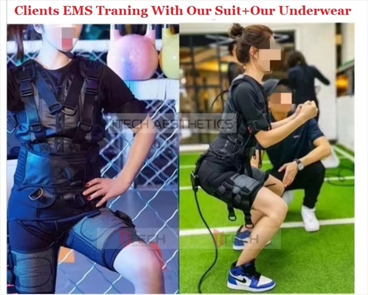EMS Training Suit  Breathable Performance Wear For Miha Bodytec  EMS Workouts 5