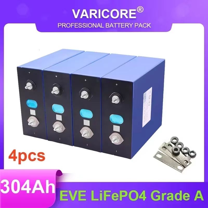 LiFePO4 Rechargeable Battery Pack  32V 100Ah To 280Ah Cells For 12V DIY Solar RV And Electric Vehic 8