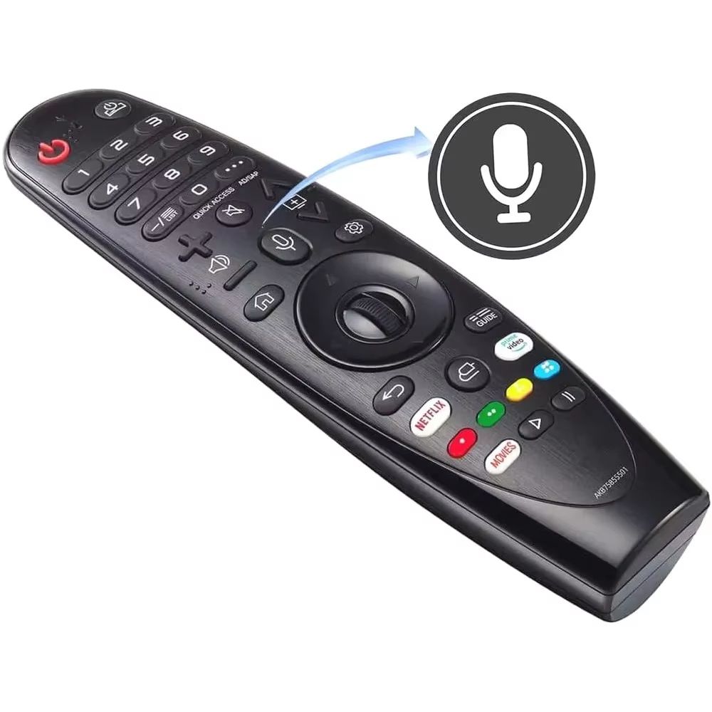 Magic Remote Control for LG Smart TV – Voice & Cursor Controller Compatible with AKB75855501, AN-MR18BA, AN-MR19BA, MR20