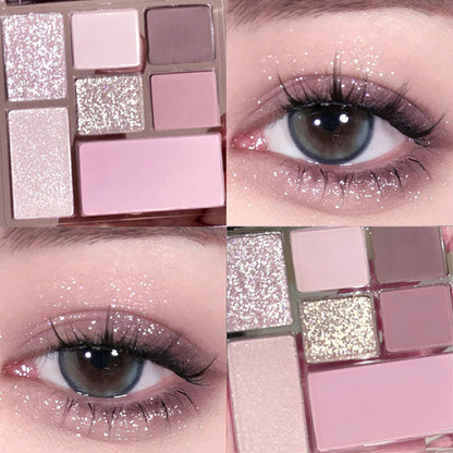 Color Eyeshadow Palette In Earth Tones With Shimmer Glitter Matte  Pearl Finishes Waterproof  Playf 3