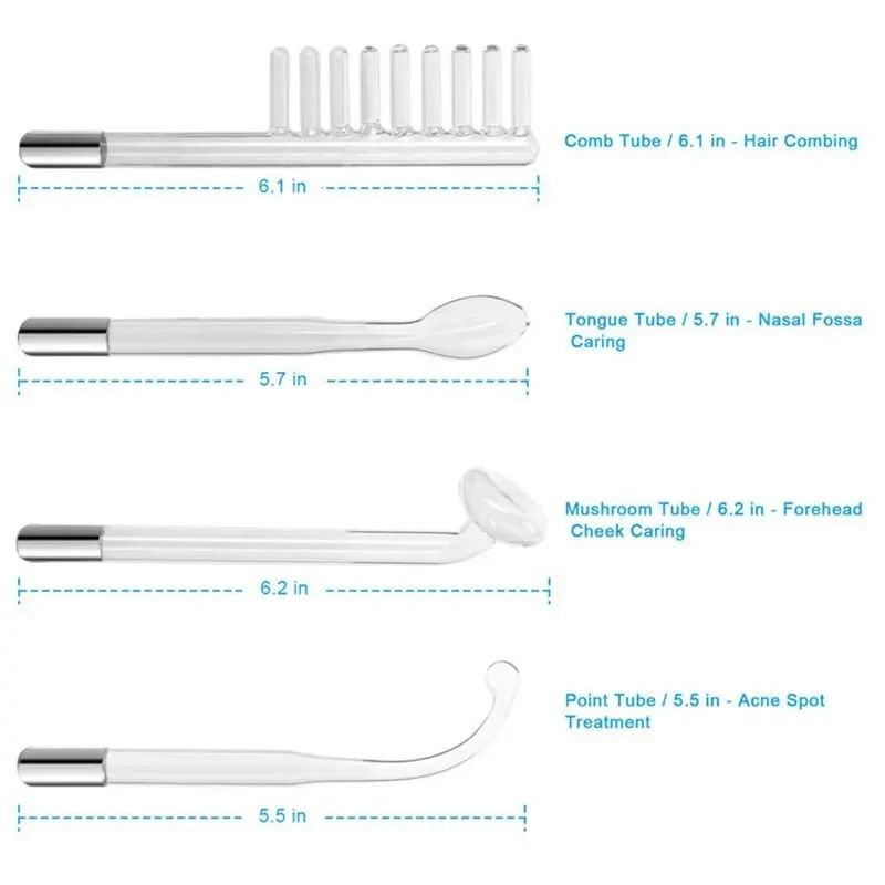 4 In 1 Portable High Frequency Facial Therapy Wand Skin Beauty Machine 1