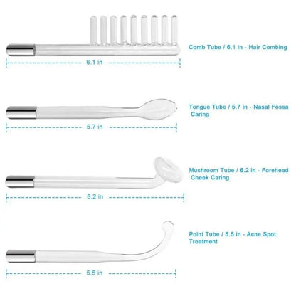 4 In 1 Portable High Frequency Facial Therapy Wand Skin Beauty Machine 1