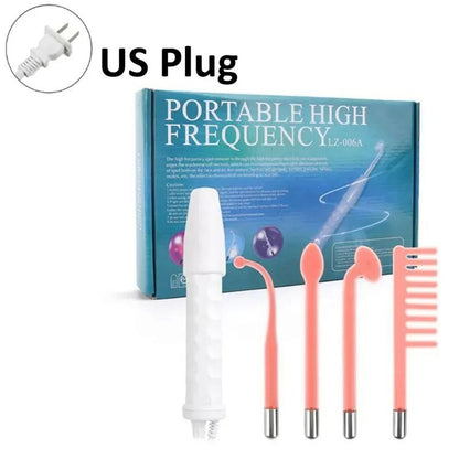 4 In 1 Portable High Frequency Facial Therapy Wand Skin Beauty Machine 7