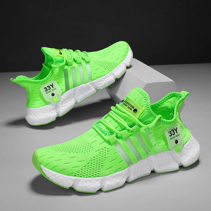 Mens Breathable Mesh Lightweight Walking And Running Sneakers 9