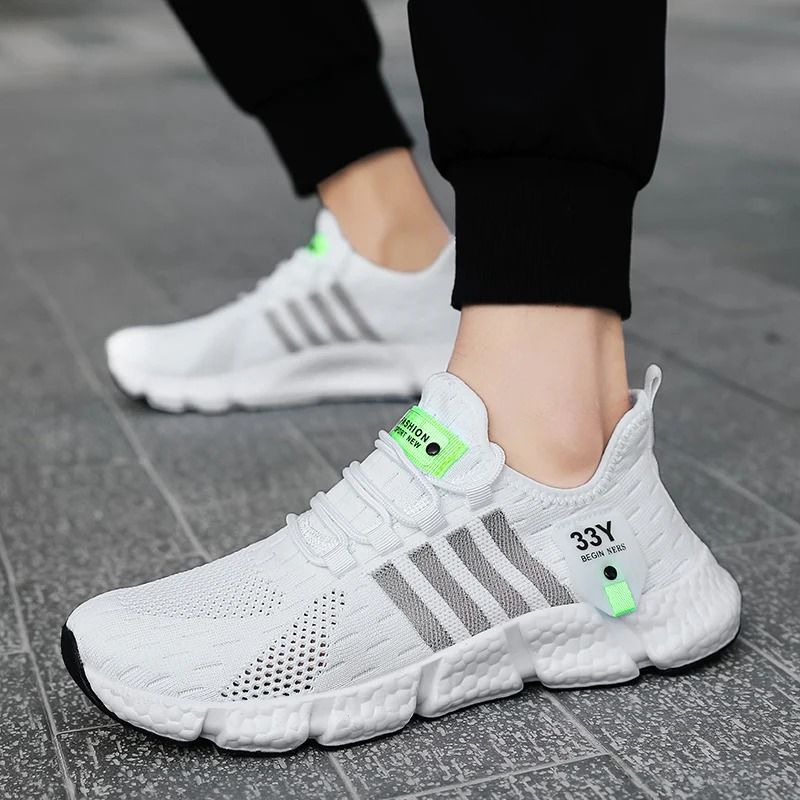Mens Breathable Mesh Lightweight Walking And Running Sneakers 2