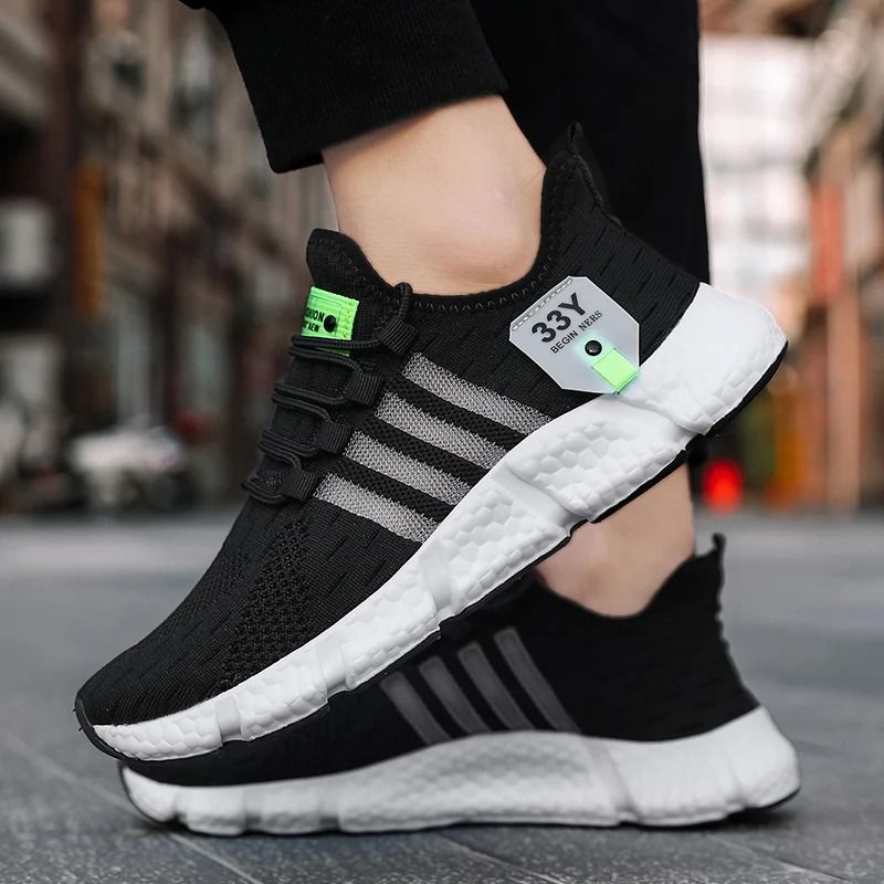 Mens Breathable Mesh Lightweight Walking And Running Sneakers 3
