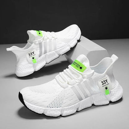 Mens Breathable Mesh Lightweight Walking And Running Sneakers 7