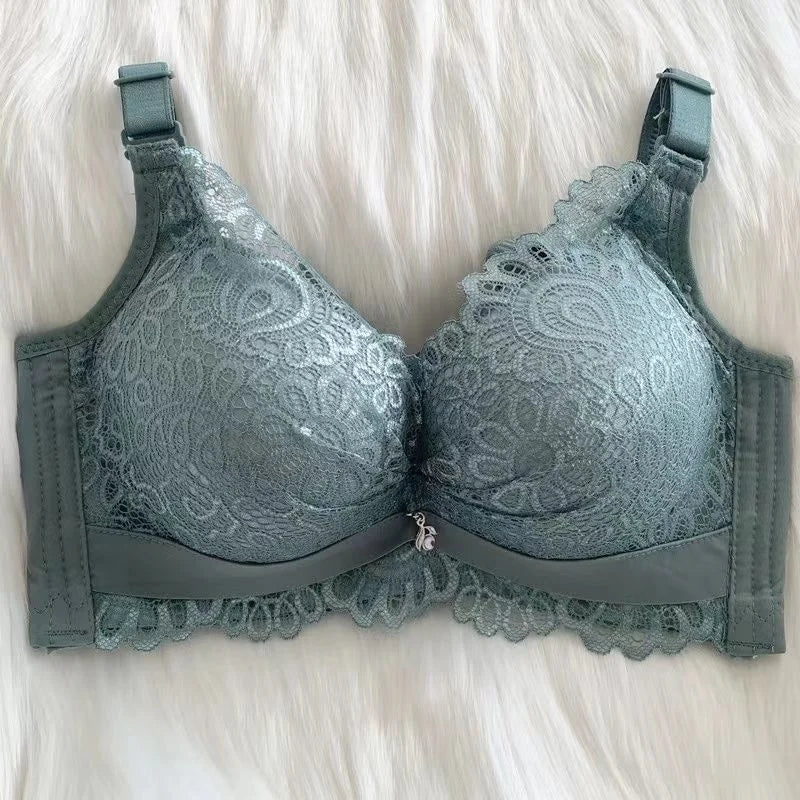 Thickened & Extra Thick 28CM Specialized Gathering Bra, No Steel Ring, Push-Up with Extra Breasts