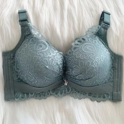 Thickened & Extra Thick 28CM Specialized Gathering Bra, No Steel Ring, Push-Up with Extra Breasts