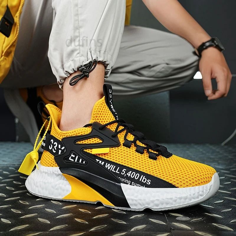 Mens Lightweight Mesh Sneakers Casual Running And Walking Shoes 3
