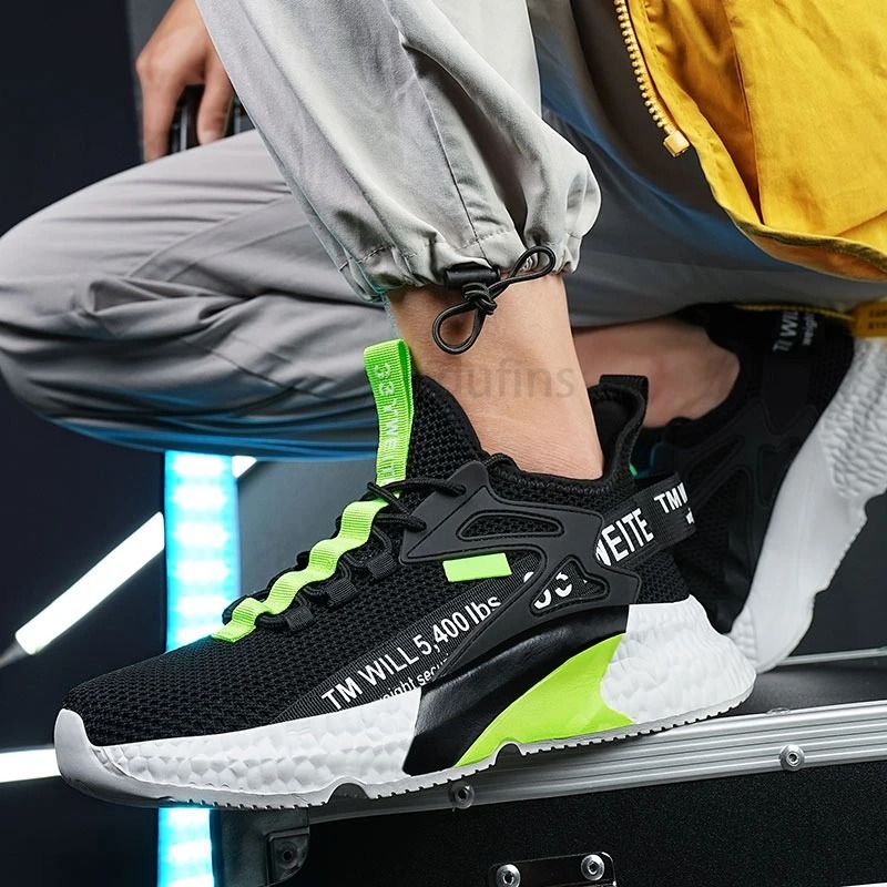 Mens Lightweight Mesh Sneakers Casual Running And Walking Shoes 4