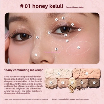 Flowerknows Strawberry Cupid Collection Makeup Palette Blush Highlighter Eyeshadow  Flower Know Fac 1
