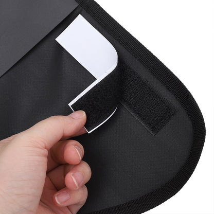 Waterproof Car Door Cover Oxford Cloth Scratch Resistant Dog Protector with Storage Mesh Pockets, Car Accessories