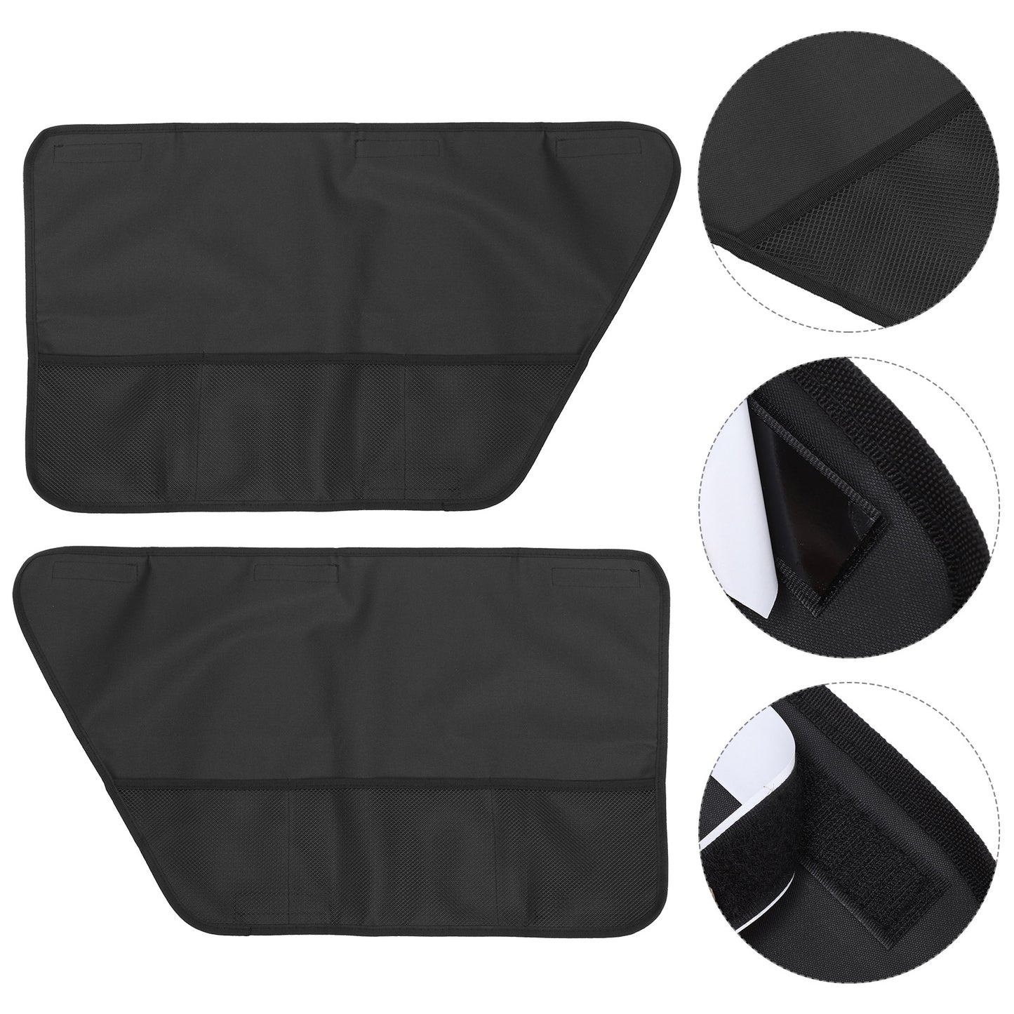 Waterproof Car Door Cover Oxford Cloth Scratch Resistant Dog Protector With Storage Mesh Pockets Ca 5