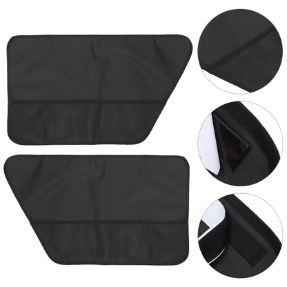 Waterproof Car Door Cover Oxford Cloth Scratch Resistant Dog Protector With Storage Mesh Pockets Ca 5